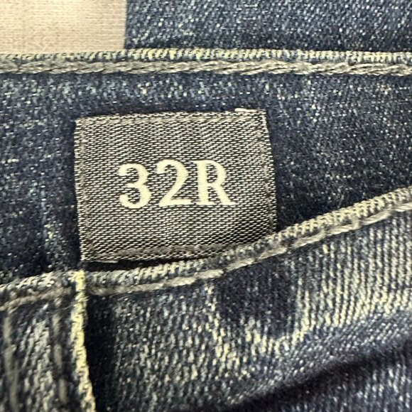 BKE Jake Straight Leg Denim Jeans Womens Size 32R Medium Wash Blue Classic Fit - Picture 4 of 10